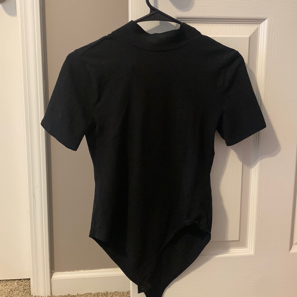Medium, black body suit from forever 21